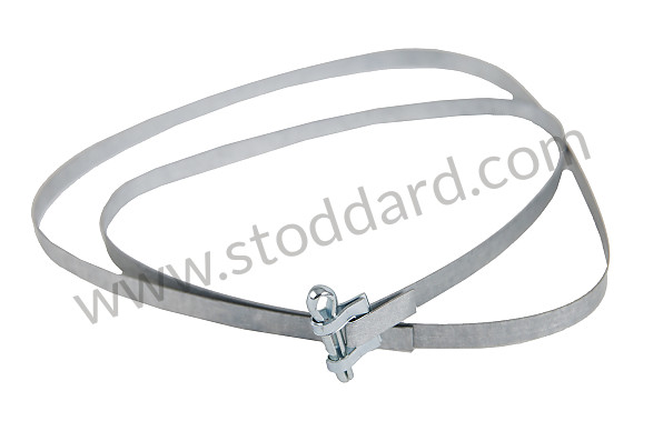 A99951220102 - HOSE CLAMP for Porsche 356A &bull; 1957 &bull; 1500 Carrera Gs (547/1) &bull; Cabrio A T2 &bull; Manual Gearbox, 4 Speed