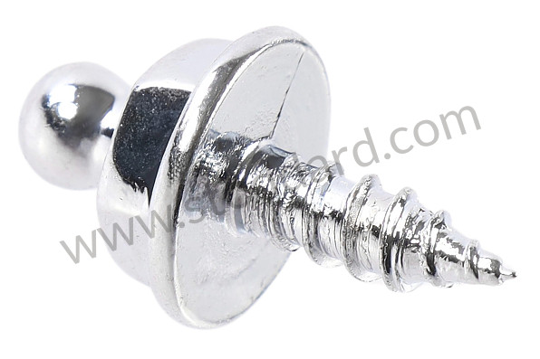 99959160212POL - Polished Stud 356 60-65 10MM for Porsche 356B T5 &bull; 1959 &bull; 1600 (616/1 T5) &bull; Cabrio B T5 &bull; Manual Gearbox, 4 Speed