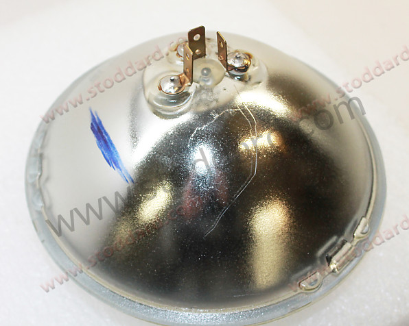 99963110890 - Sealed Beam 7-Inch 12 Volt Headlight 60/40 Watt 6024 356, 912, 911 Up To 1986 And 914 for Porsche 