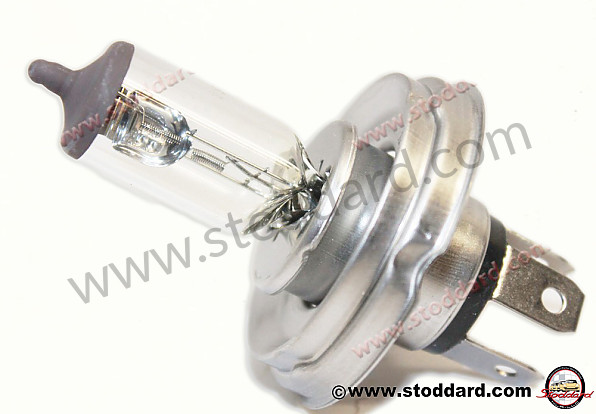 99963120292 - 12v 60/55w P45t Headlight Bulb, Hella European Headlight Assemblies For 356 for Porsche 