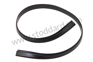 Bumper End  and Rocker Cap Seal 911, 1965-1973. 26cm pre-cut pc 26 CENTIMETRE