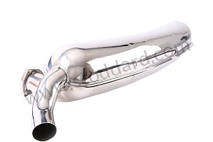 STAINLESS STEEL FINAL SILENCER 1 OUTLET ORIGINAL TYPE STAINLESS STEEL (99A000071273)