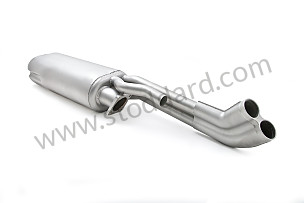 STAINLESS STEEL FINAL SILENCER 2 OUTLETS ON LEFT  (99A000071274)