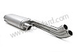STAINLESS STEEL FINAL SILENCER 2 OUTLETS ON LEFT