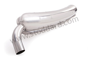 SPORTS STAINLESS STEEL FINAL SILENCER 1 X 70 MM OUTLET  (99A000071276)