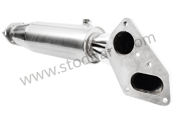 99A000071283 - LEFT SIDE STAINLESS STEEL SILENCER for Porsche 911 84-86 &bull; 1984 &bull; 3.2 &bull; Coupe &bull; Manual Gearbox, 5 Speed
