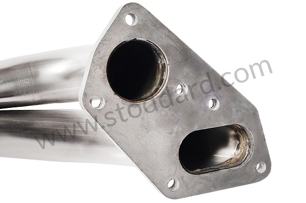 99A000071283 - LEFT SIDE STAINLESS STEEL SILENCER for Porsche 911 84-86 &bull; 1984 &bull; 3.2 &bull; Coupe &bull; Manual Gearbox, 5 Speed