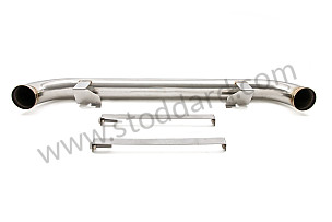 STAINLESS STEEL CUP TUBE WITH STRAPS  (99A000071289)