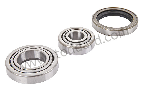 99A000071311 - COMPLETE FRONT BEARING KIT for Porsche 356C &bull; 1963 &bull; 1600 C (616/15) &bull; Cabrio C &bull; Manual Gearbox, 4 Speed