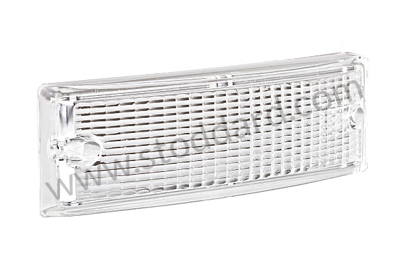 99A000072992 - WHITE FRONT INDICATOR GLASS for Porsche 911 74-77 + 912E &bull; 1974 &bull; 2.7S &bull; Coupe &bull; Manual Gearbox, 4 Speed