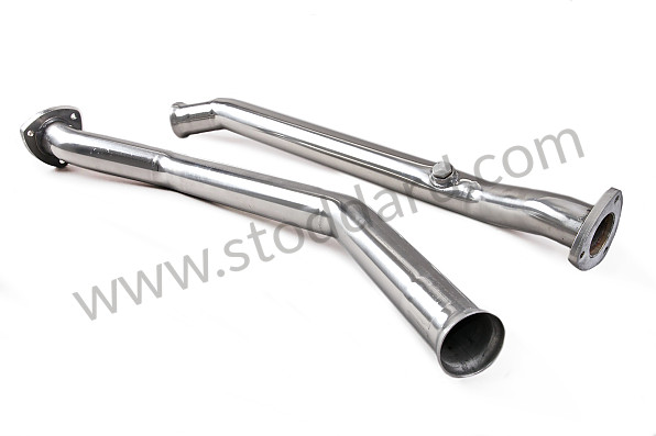 99A000072995 - PAIR OF STAINLESS STEEL ELEMENTS REPLACING GILLET CATALYTIC CONVERTERS for Porsche 993 &bull; 1994 &bull; 993 Carrera 2 &bull; Coupe &bull; Manual Gearbox, 6 Speed