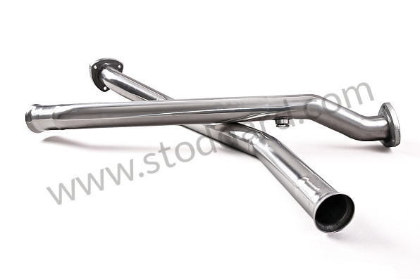 99A000072995 - PAIR OF STAINLESS STEEL ELEMENTS REPLACING GILLET CATALYTIC CONVERTERS for Porsche 993 &bull; 1994 &bull; 993 Carrera 2 &bull; Coupe &bull; Manual Gearbox, 6 Speed