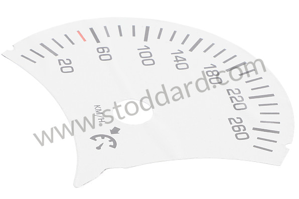 99A000073003 - COLOURED BACK PLATE FOR SPEEDOMETER (COMPLETE KIT) for Porsche Boxster 986 97-04 &bull; 2000 &bull; Boxster 2.7 &bull; Cabrio &bull; Manual Gearbox, 5 Speed