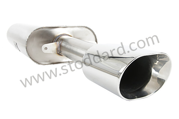 99A000073010 - SPORTS STAINLESS STEEL SILENCER FOR TURBO for Porsche 944 85-88 &bull; 1986 &bull; 944 Turbo M44.50 &bull; Coupe &bull; Manual Gearbox, 5 Speed