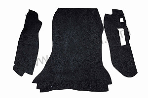 FRONT BOOT CARPET 911 74-77 (TURBO SEE 91153 OR P73076) VERSION FOR VEHICLE WITHOUT SERVO BRAKING