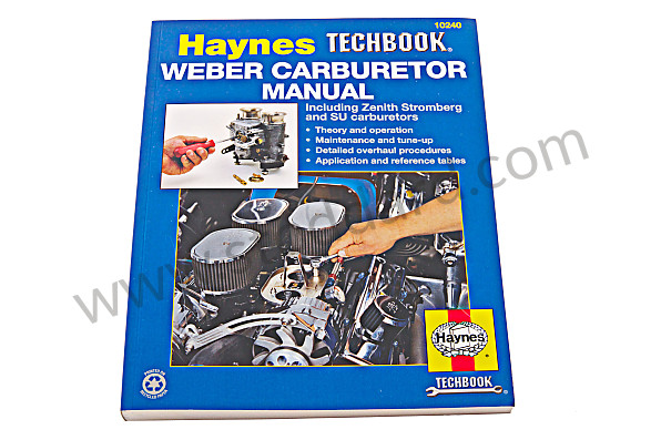 99A000073124 - WEBER CARBURETTOR HANDBOOK  for Porsche 