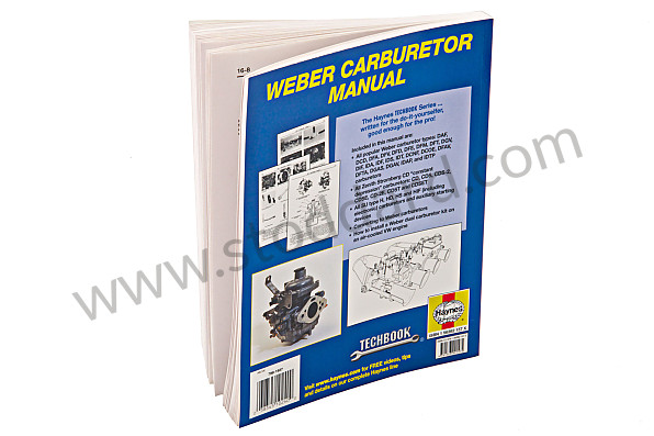 99A000073124 - WEBER CARBURETTOR HANDBOOK  for Porsche 