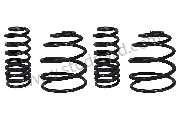 99A000077452 - KIT WITH 4 SHORT EIBACH SPRINGS for Porsche 