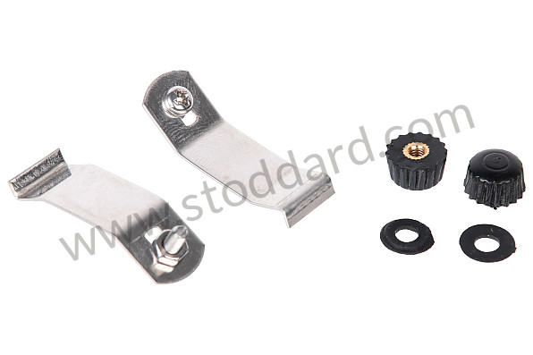 99A000087313 - KIT OF TWO TRANSPARENT HEADLIGHT PROTECTORS for Porsche 912 &bull; 1966 &bull; 912 1.6 &bull; Coupe &bull; Manual Gearbox, 4 Speed