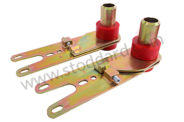 99A000087323 - PAIR OF ADJUSTABLE SPORTS REAR ARM TIE RODS for Porsche 911 65-69 &bull; 1968 &bull; 2.0T &bull; Coupe &bull; Automatic Gearbox