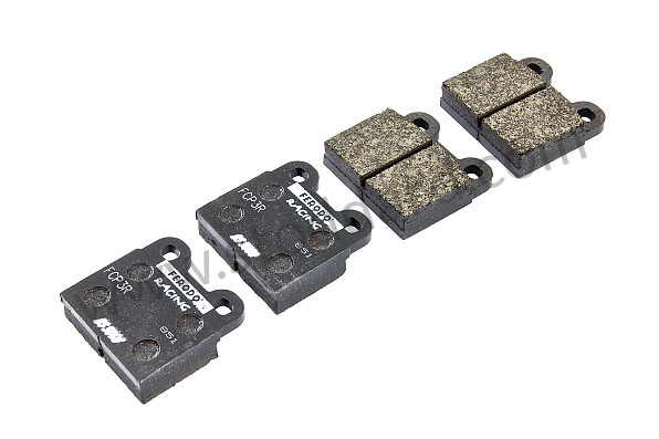 99A000087500 - FERODO 3000 SPORTS REAR BRAKE PADS for Porsche 