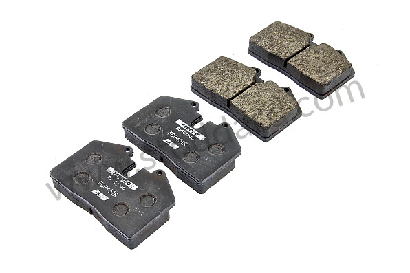 99A000087518 - FERODO 3000 SPORTS FRONT BRAKE PADS for Porsche 
