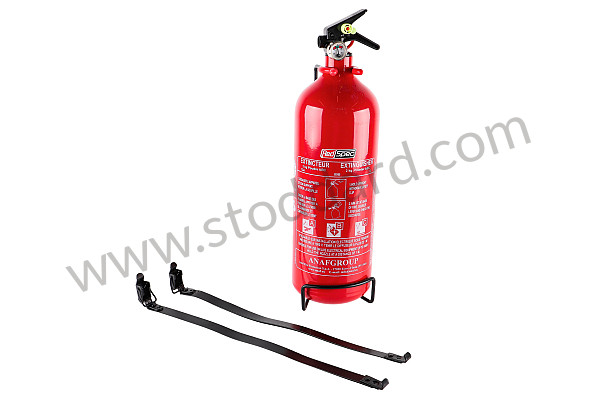 99A000087529 - MANUAL EXTINGUISHER WITH FIA HOMOLOGATION for Porsche 996 Gt3 / Gt3-1 &bull; 2000 &bull; 996 Gt3 &bull; Coupe &bull; Manual Gearbox, 6 Speed