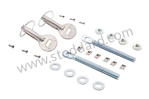METAL BONNET FASTENER PAIR (99A000087534)
