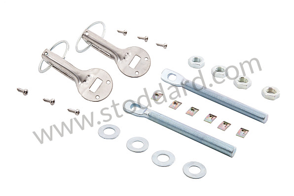 99A000087534 - METAL BONNET FASTENER for Porsche 