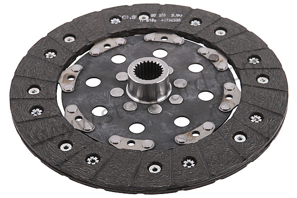 99A000087549 - RIGID ORGANIC CLUTCH DISC for Porsche 996 Gt3 / Gt3-1 &bull; 2000 &bull; 996 Gt3 &bull; Coupe &bull; Manual Gearbox, 6 Speed