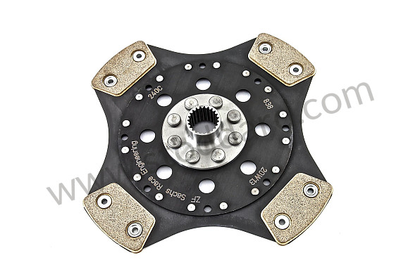 99A000087551 - RIGID SINTERED METAL COMPETITION CLUTCH DISC FOR 964RS 993RS SPORTS / 996 GT3 SPORT/ 930 75-77 / 944 TURBO/ 968 for Porsche 996 Gt3 / Gt3-1 &bull; 2000 &bull; 996 Gt3 &bull; Coupe &bull; Manual Gearbox, 6 Speed