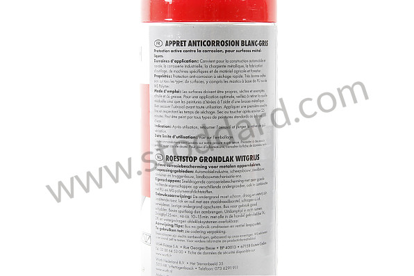 99A000087569 - RUST PROOFING IN AEROSOL CAN  for Porsche 996 Gt3 / Gt3-1 &bull; 2000 &bull; 996 Gt3 &bull; Coupe &bull; Manual Gearbox, 6 Speed