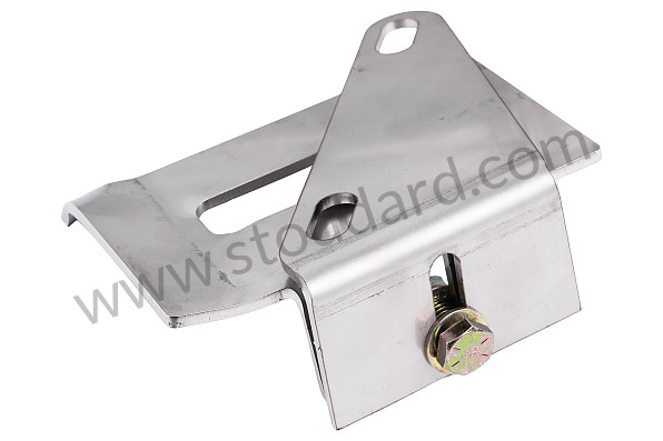 99A000087630 - SPORTS STAINLESS STEEL FINAL SILENCER 1 OVAL OUTLET ON LEFT for Porsche 911 Turbo + 965 &bull; 1987 &bull; 3.3 Turbo &bull; Coupe &bull; Manual Gearbox, 4 Speed
