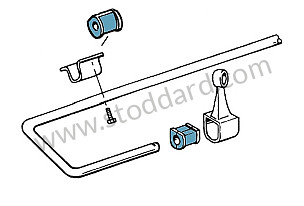 SPORTS SILENT BLOCK FOR ORIGINAL TYPE REAR STABILIZER BAR ONE / 15 MM (99A000087657)