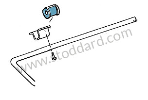 SPORTS SILENT BLOCK FOR ADJUSTABLE REAR STABILIZER BAR 22 MM (99A000087660)