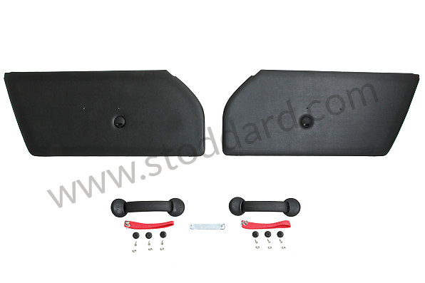 99A000087672 - PAIR OF RS92 LEATHER DOOR PANELS for Porsche 911 74-77 + 912E &bull; 1976 &bull; 2.7 &bull; Coupe &bull; Manual Gearbox, 4 Speed