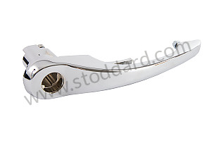 CHROME PLATED EXTERIOR DOOR HANDLE CHROME / CHROME / LEFT (99A000097976)