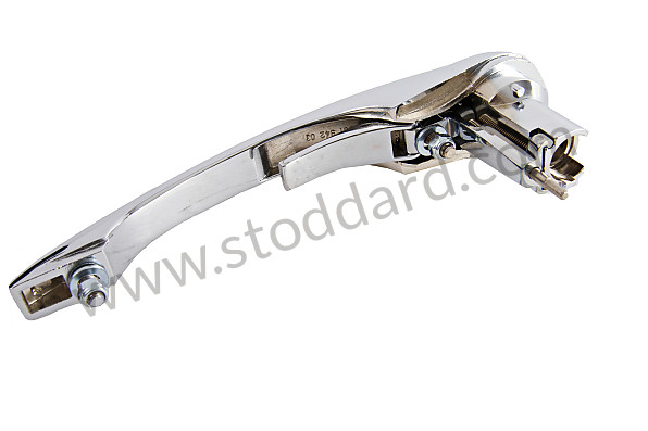 99A000097976 - CHROME PLATED EXTERIOR DOOR HANDLE for Porsche 911 70-73 &bull; 1970 &bull; 2.2S &bull; Coupe &bull; Manual Gearbox, 5 Speed
