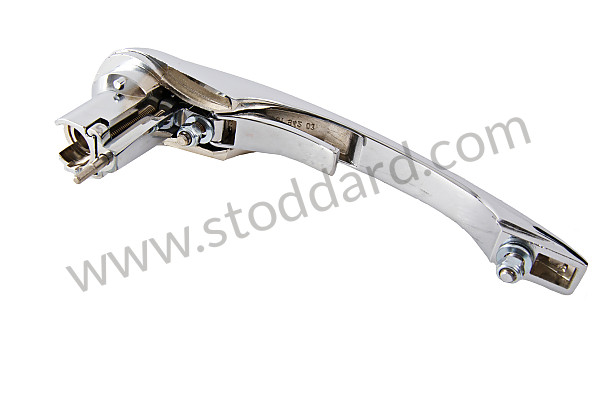 99A000097977 - CHROME PLATED EXTERIOR DOOR HANDLE for Porsche 