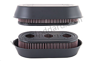 DUAL AIR FILTER FOR WEBER CARBURETORS PAIR (99A000098113)