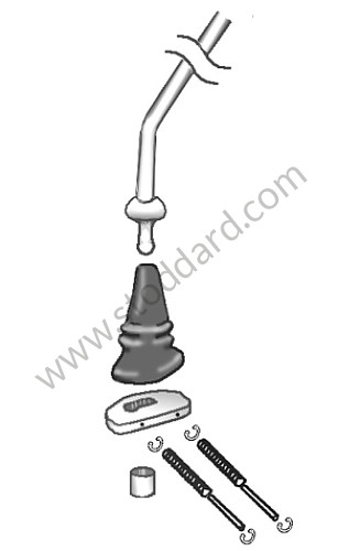 99A000098139 - GEAR LEVER SPRING KIT FOR ENHANCED PRECISION for Porsche 911 65-69 &bull; 1969 &bull; 2.0E &bull; Coupe &bull; Manual Gearbox, 5 Speed
