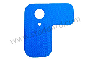 COLOURED WING PROTECTION ELEMENT FOR FUEL FILLER PIPE BLUE / BLUE (99A000098153)