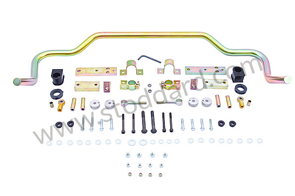 99A000098165 - COMPLETE FRONT SPORT STABILIZER BAR KIT 28MM ADJUSTABLE for Porsche 944 85-88 &bull; 1985 &bull; 944 2.5 Serie 2 &bull; Coupe &bull; Manual Gearbox, 5 Speed