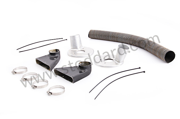 99A000098209 - COMPLETE BRAKE COOLING SCOOP KIT for Porsche 911 74-77 + 912E &bull; 1977 &bull; 2.7 &bull; Coupe &bull; Manual Gearbox, 4 Speed