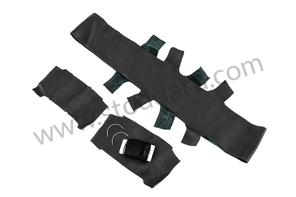 99A000098215 - LEATHER COVER KIT FOR 4-SPOKE STEERING WHEEL for Porsche 