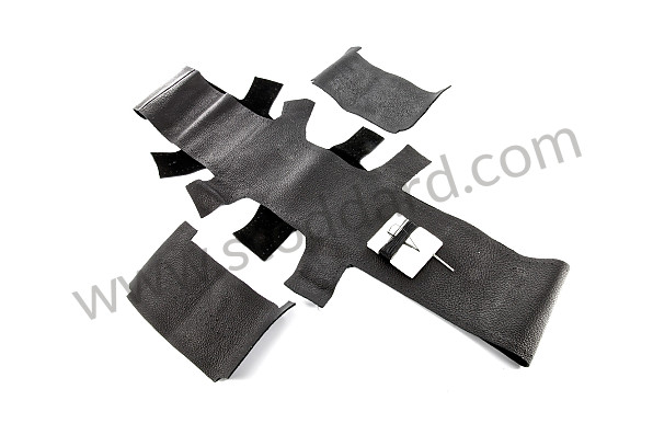 99A000098217 - LEATHER COVER KIT FOR 4-SPOKE STEERING WHEEL for Porsche 928 78-82 &bull; 1981 &bull; 928 4.5 &bull; Coupe &bull; Manual Gearbox, 5 Speed