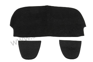 RS PARCEL SHELF KIT Left-hand drive / BLACK / BLACK (99A000098239)