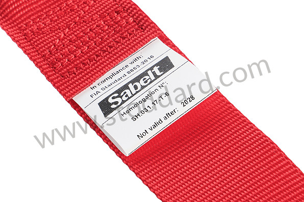 99A000098255 - 6-POINT HARNESS for Porsche 996 Gt3 / Gt3-1 &bull; 2000 &bull; 996 Gt3 &bull; Coupe &bull; Manual Gearbox, 6 Speed