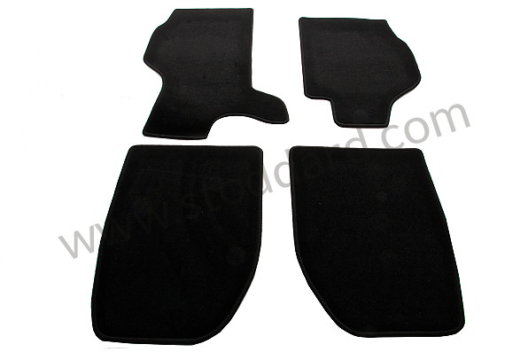 99A000103206 - FLOOR MAT for Porsche 911 70-73 &bull; 1970 &bull; 2.2S &bull; Coupe &bull; Manual Gearbox, 5 Speed