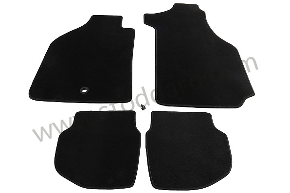 99A000103215 - FLOOR MAT for Porsche 911 74-77 + 912E &bull; 1974 &bull; 2.7S &bull; Targa &bull; Automatic Gearbox